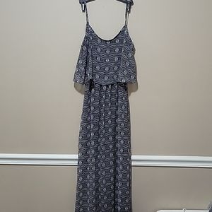 Patterned maxi dress